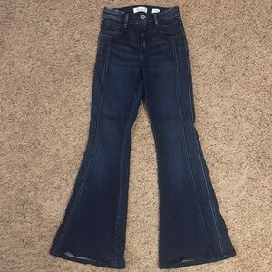 Womens KanCan Signature High Rise Flare Dark Wash Jeans size 23.